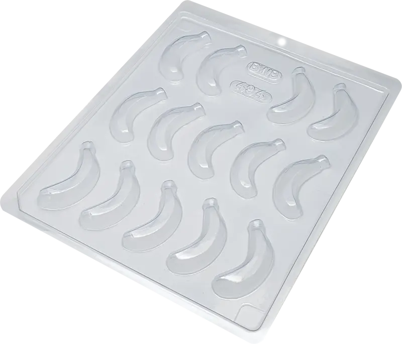 Banana-Shaped Baking Or Candy Mold (Single Piece) 1