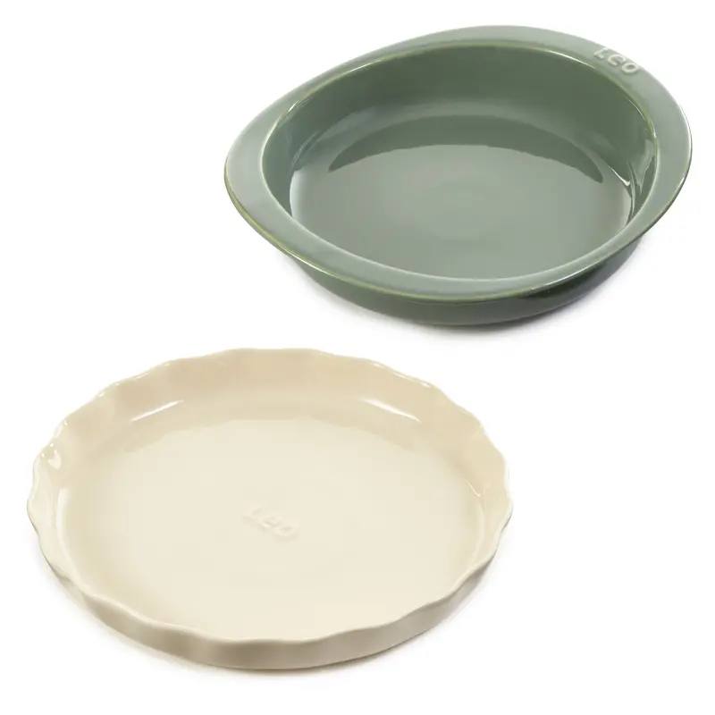 Berghoff Balance Ceramic Bakeware Set — 2-Piece Oven-Safe, Nonstick 1