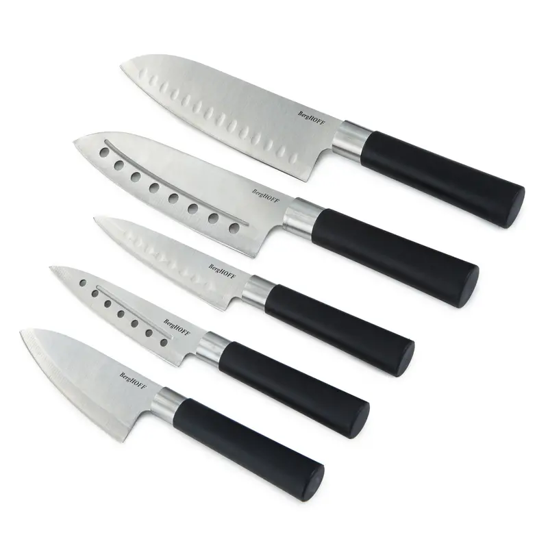 Berghoff Dina Codon Santoku Knife Set – 5-Piece (Stainless Steel) 1