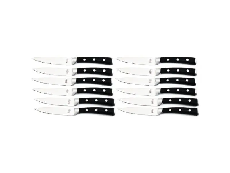Berghoff Essentials Classico Steak Knife Set – 12-Piece, 5-Inch Stainless Steel 1