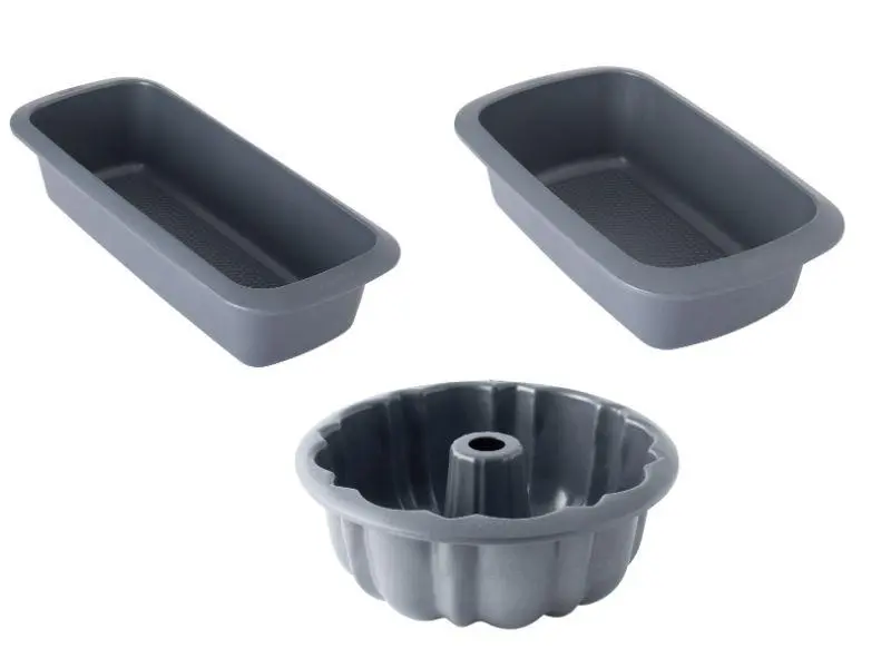 Berghoff Gem 3-Piece Nonstick Bakeware Set – Loaf Pans 1