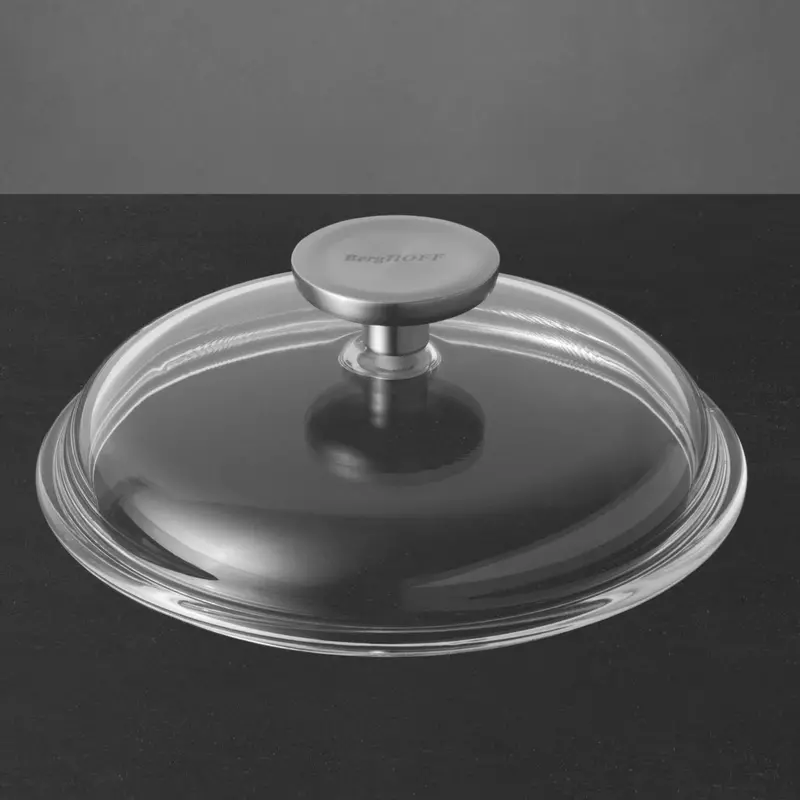 Berghoff Gem Glass Lid – 7" Tempered Cover With 18/10 Stainless Steel Knob 1