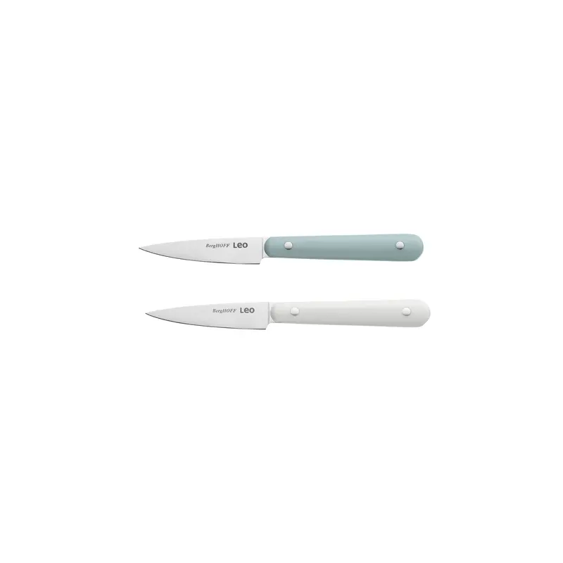 Berghoff Leo 2-Piece Paring Knife Set – Slate & Spirit Stainless Steel Blades 1