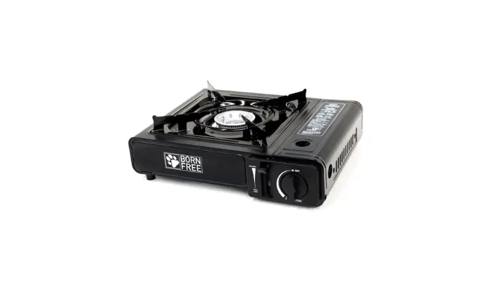 Born Free Portable Gas Stove – Cartridge-Compatible Camping Cooker 1
