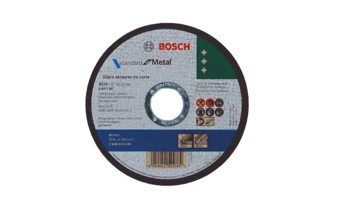 Bosch A60T Cutting Discs – High-Performance Abrasive Wheels (10-Pack) 1