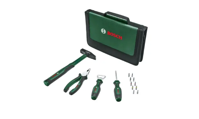 Bosch Easy Starter Hand Tool Set – 14-Piece Beginner-Friendly Kit (V2) 1