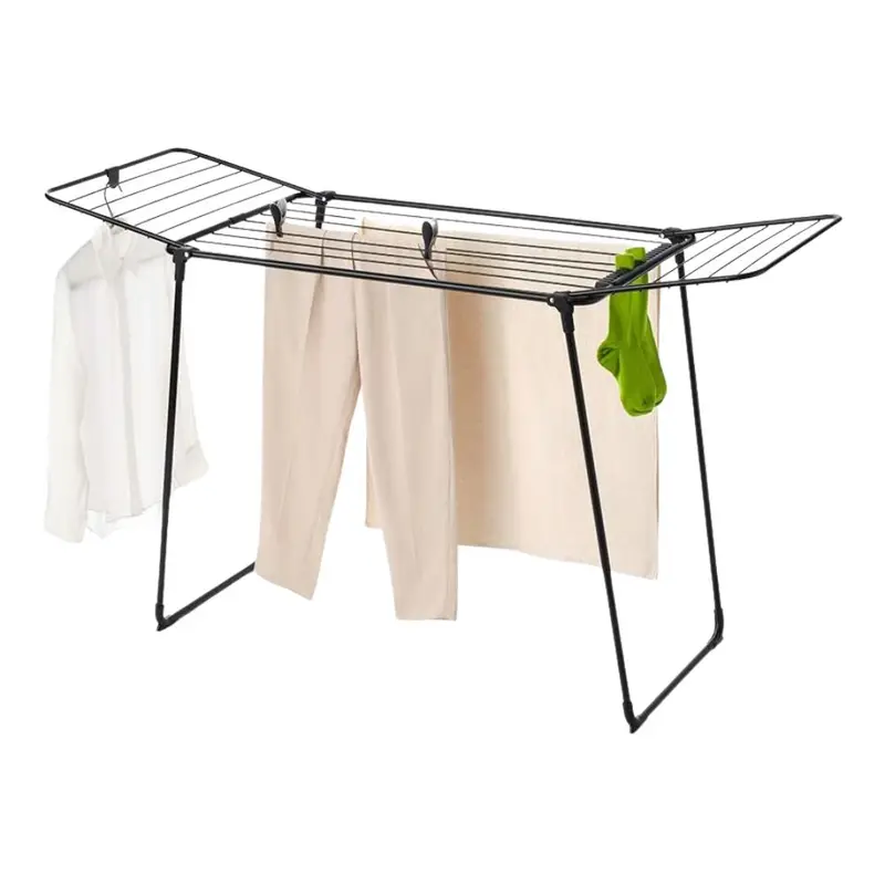 Brabantia Hangon Too Drying Rack – 18-Meter Matte Black Line 1
