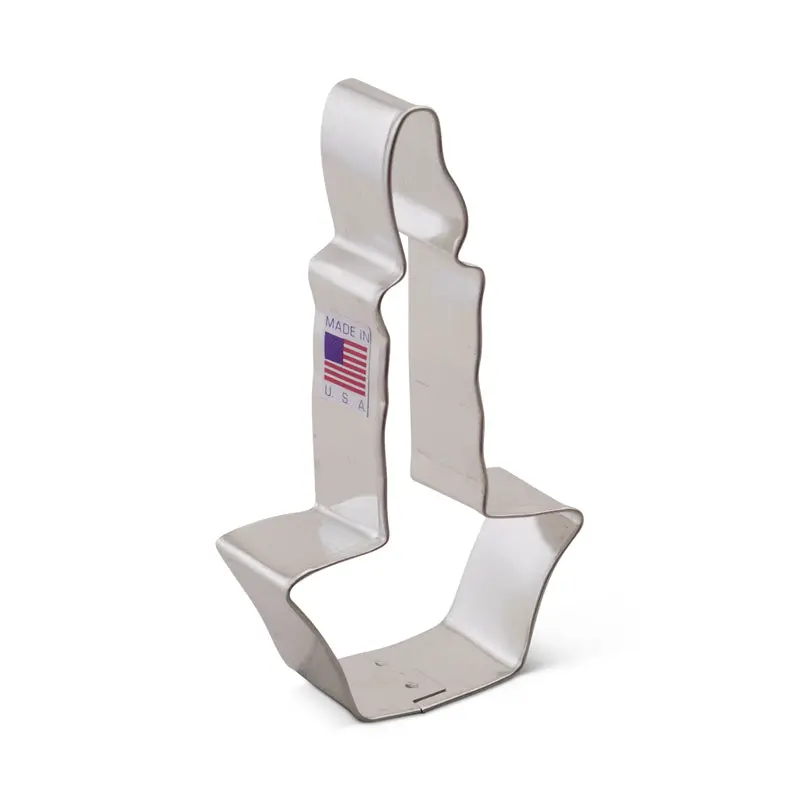 Candle Cookie Cutter – 4.25-Inch Classic Holiday Baking Shape 1