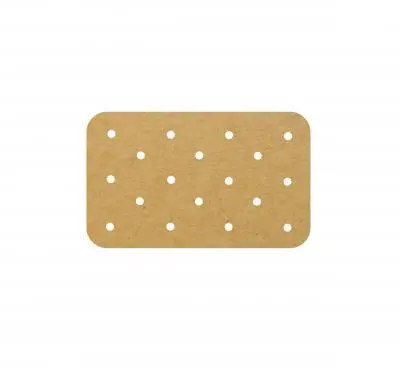 Conzept Air Fryer Parchment Paper – 19.5 X 12 Cm, Pack Of 50 1