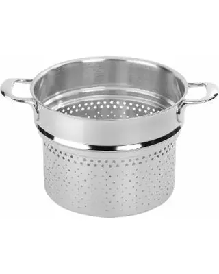 Demeyere Atlantis 8-Quart Stainless Steel Pasta Insert For Stock Pot 1
