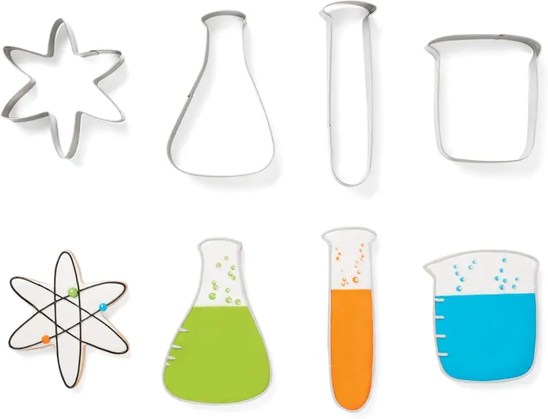 Fox Run Science Cookie Cutter Set 1