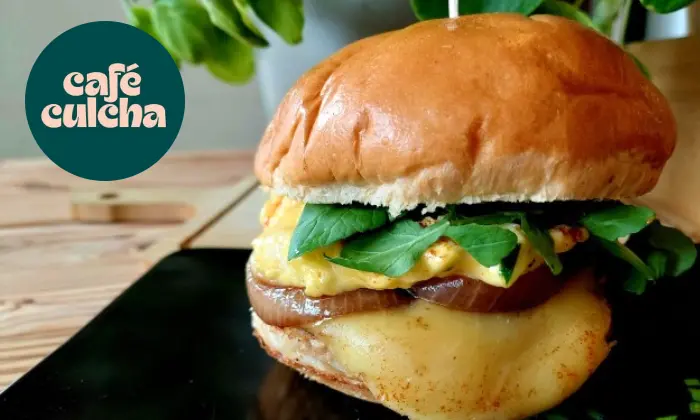 Hearty Smash Breakfast Bun & Iced Latte Combo For Two At Café Culcha, Sea Point 1