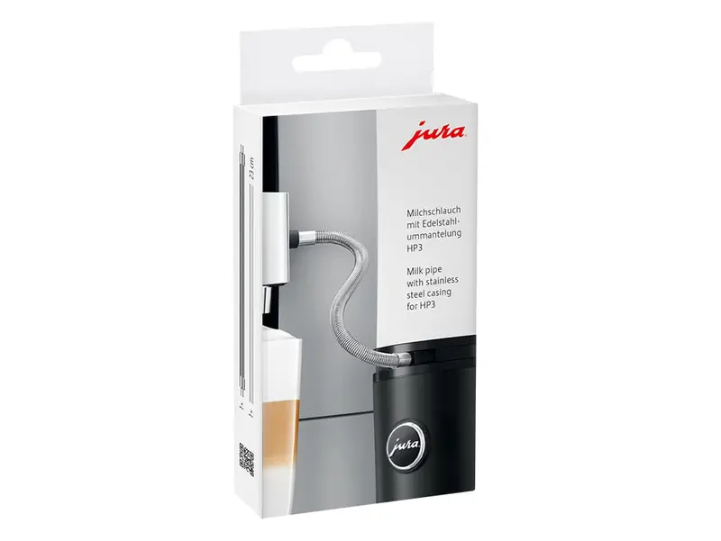 Jura Stainless Steel Milk Pipe – Durable, Hygienic Frothing Component 1