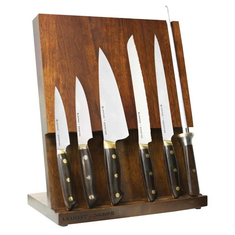 Kramer By Zwilling Euroline Carbon Steel 7-Piece Knife Block Set 1
