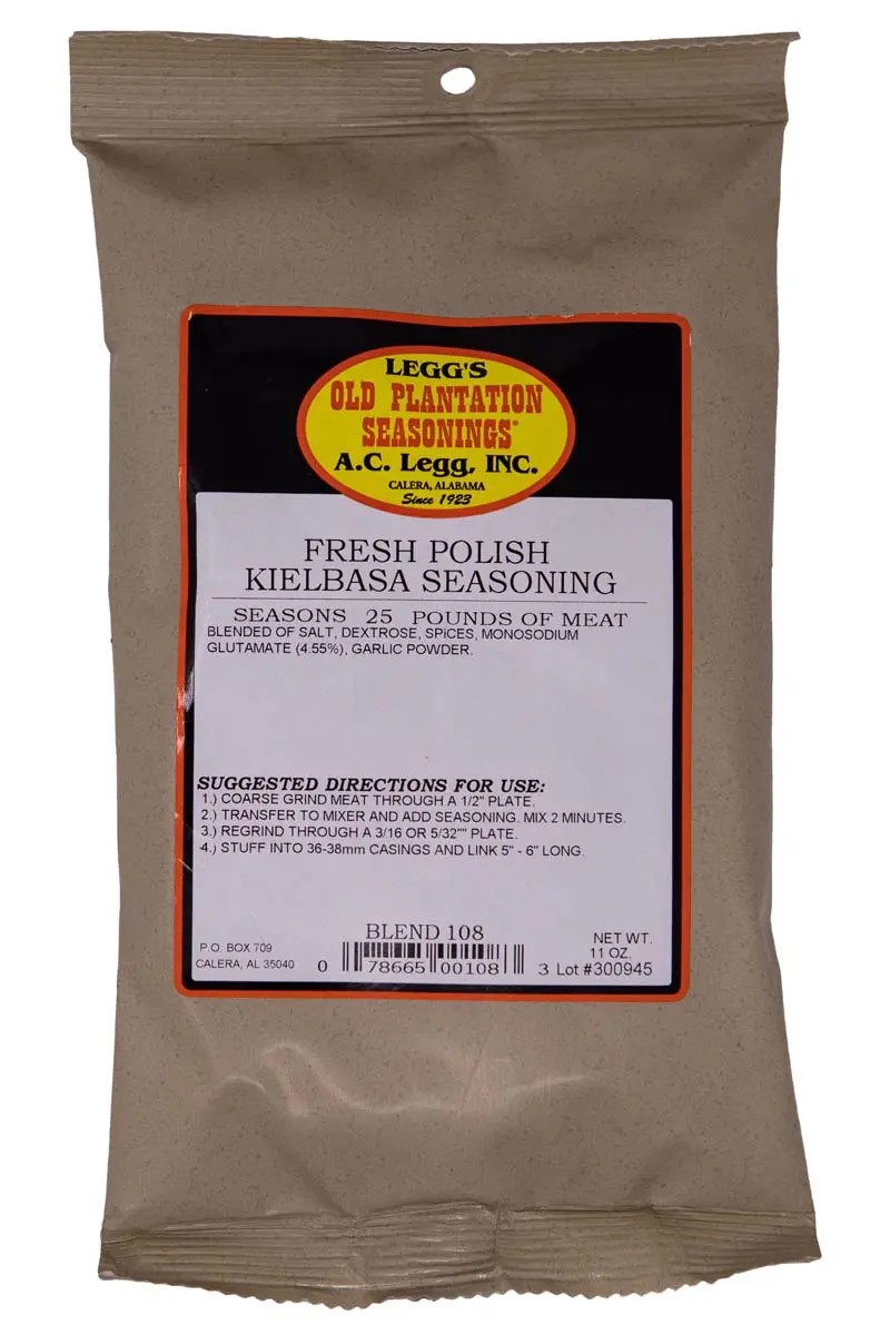 Legg'S Fresh Polish Kielbasa Seasoning – Authentic Garlic, Marjoram, And White Pepper Formula 1