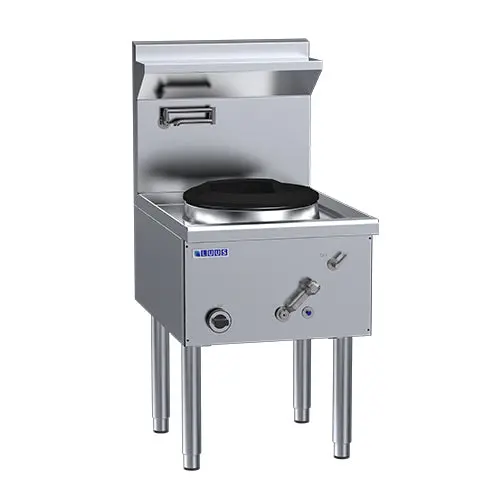 Luus 600Mm Waterless Wok With Single Asian Chimney – Model Wz-1C 1