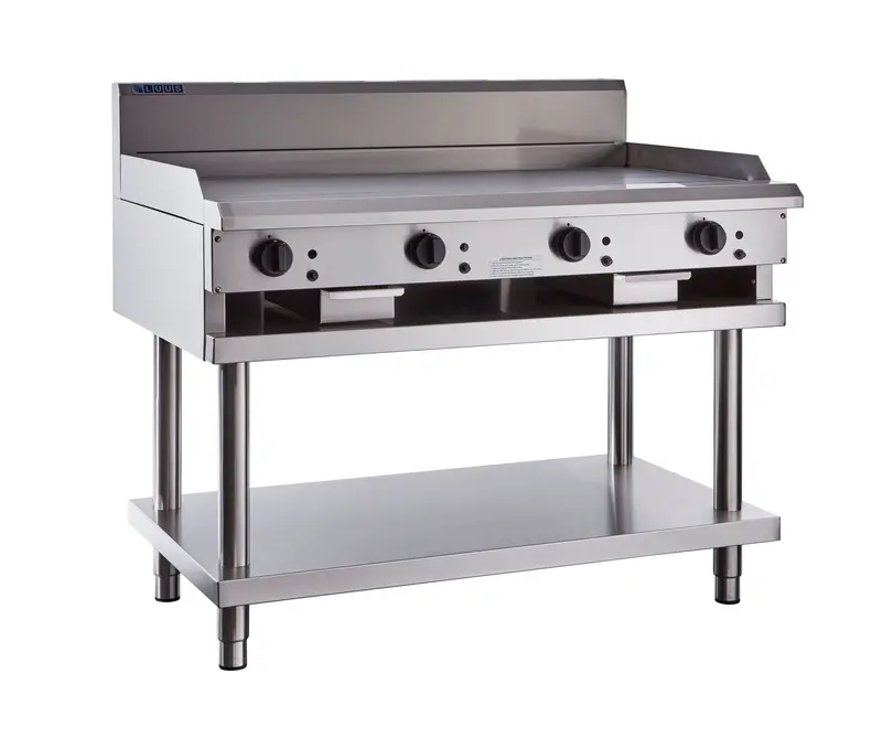 Luus Cs-12P Heavy-Duty 1200Mm Flat-Top Griddle 1