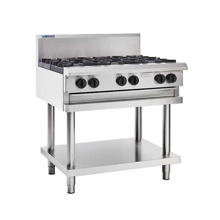 Luus Cs-6B 900Mm Six-Burner Stand-Mounted Cooktop 1