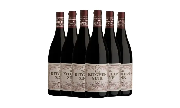 Metzer Kitchen Sink Red Blend 2022 – Bold, Fruit-Forward Cape Red Wine 1