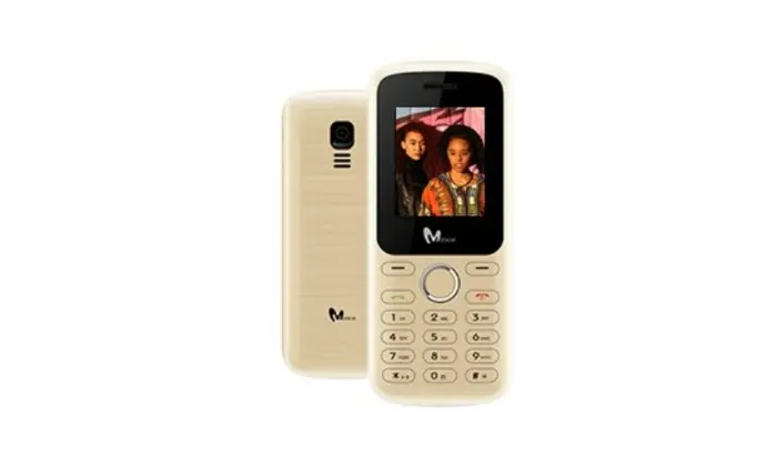 Mobicel H1 Feature Phone – 32Mb Ram, Single Sim, Gold Finish – Certified Pre-Owned With Complete Accessory Kit 1