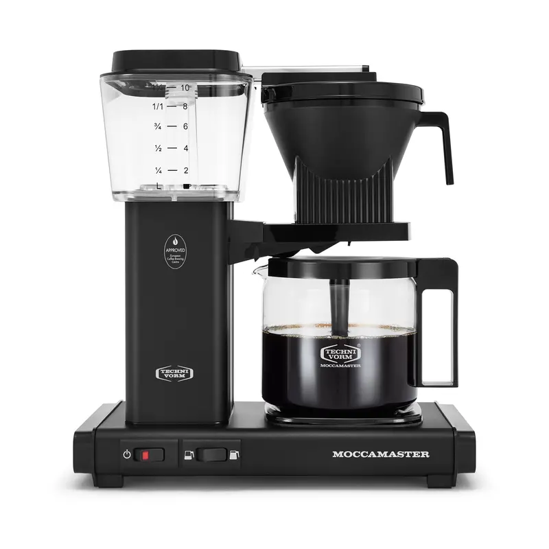 Moccamaster Kbgv 1.25L Coffee Brewer – Matte Black (10-Cup) 1