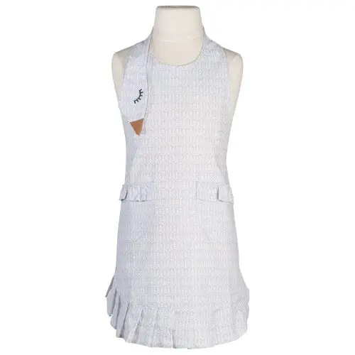 Now Designs Day Dream Swan Apron – Soft Cotton Child-Sized Kitchen Apron 1