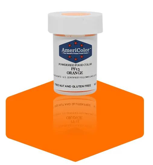 Orange Powdered Food Coloring – 3 G Vibrant Dry Cake & Confectionery Dye 1