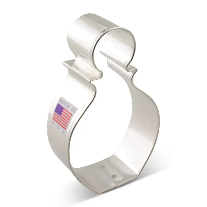 Perfume Bottle Cookie Cutter – 3.5-Inch Elegant Baking Stencil 1