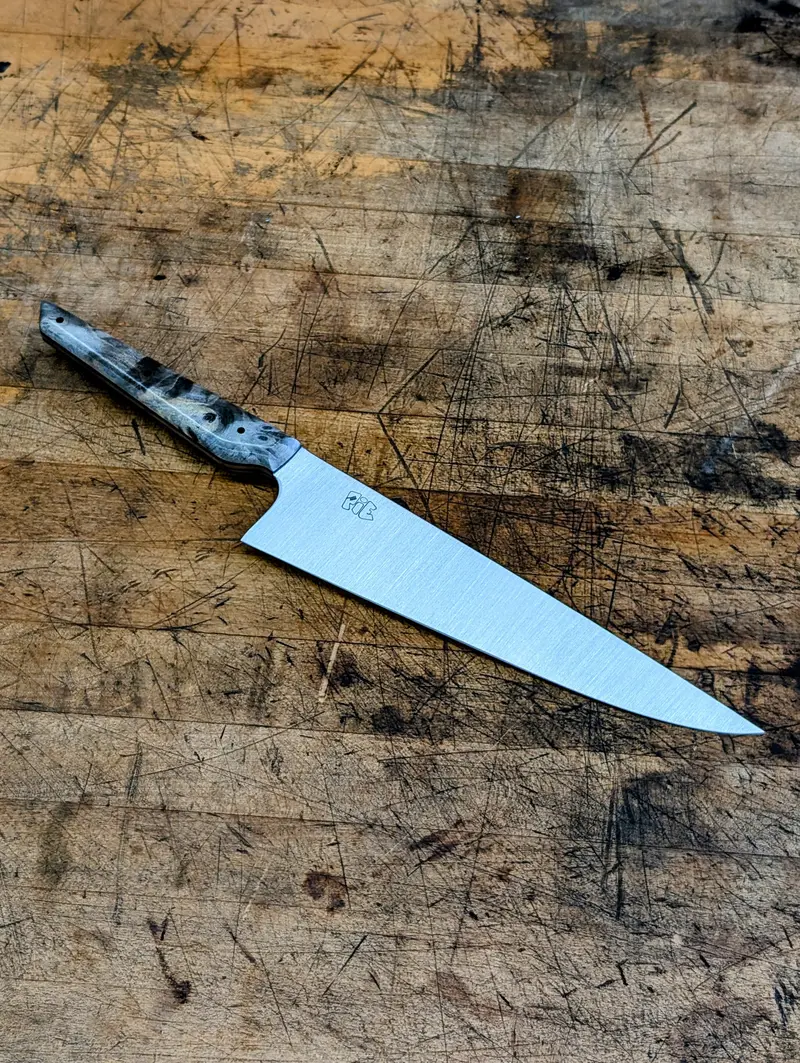 Pie Cutlery Stainless Steel 8.75-Inch Chef’S Knife – Model B 1