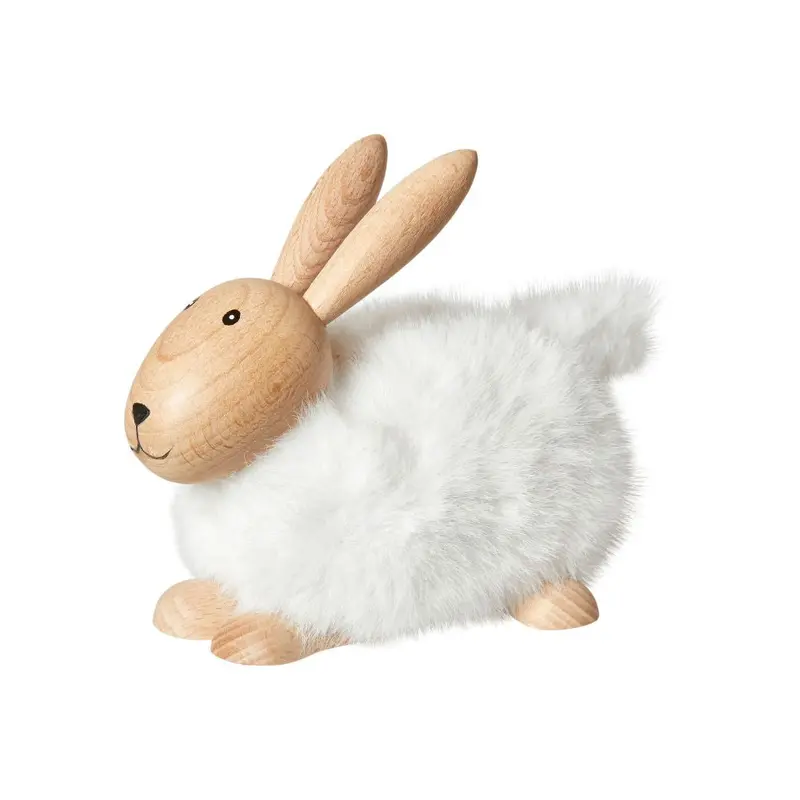 Plush Rabbit Figurine – Large, 10.5 Cm Height 1