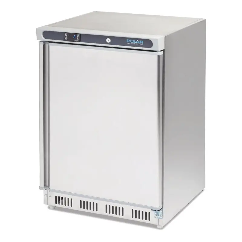 Polar Cd081-A 140L C-Series Stainless Steel Undercounter Freezer 1