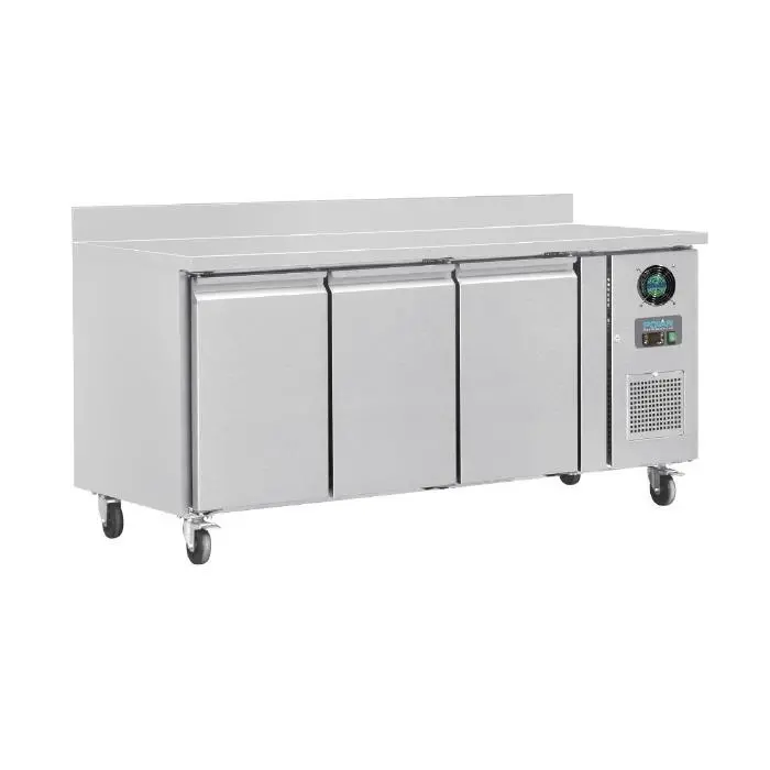 Polar U-Series 417L 3-Door Undercounter Freezer With Upstand 1
