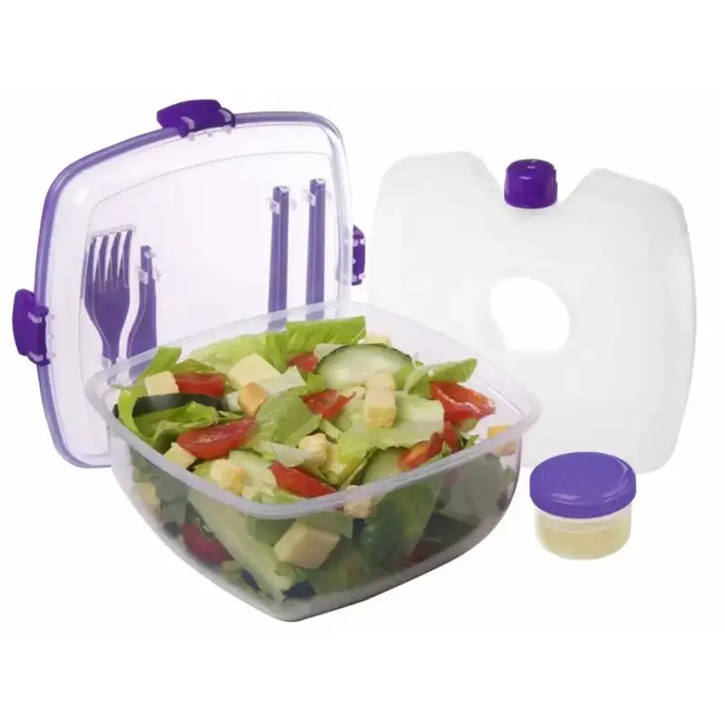 Sistema Chill It To Go Container – 1.3 L, Lavender-Colored Bpa-Free Plastic 1