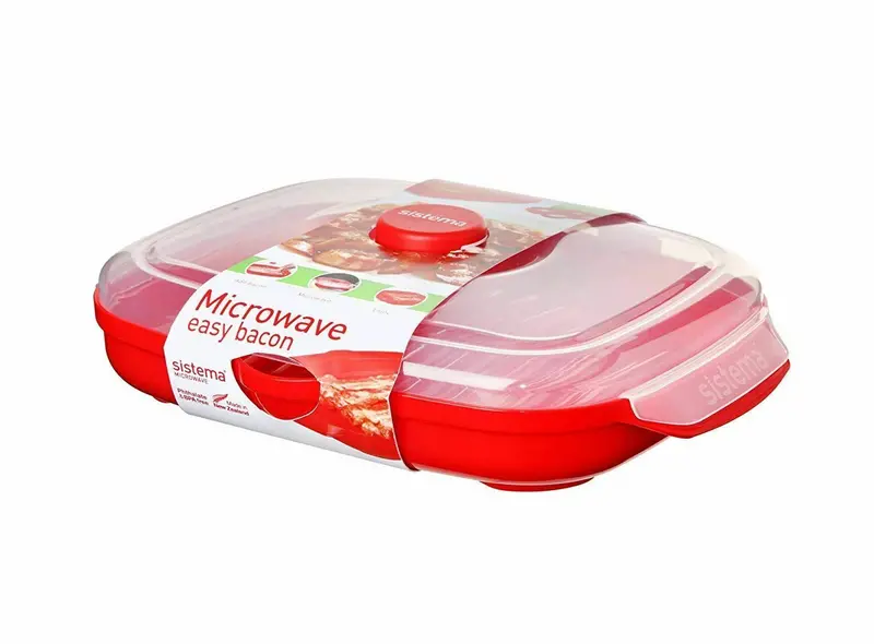 Sistema Easy Bacon Lunch Container – Red 1