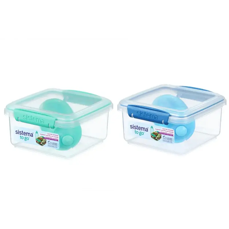 Sistema To Go Lunch Box With Integrated Drink Cup – 1.2 L Capacity 1