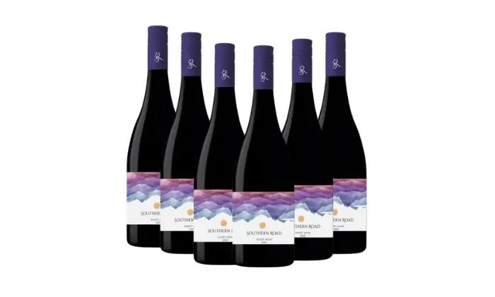 Southern Road Pinot Noir 2022 – Elegant, Light-Bodied South African Pinot 1
