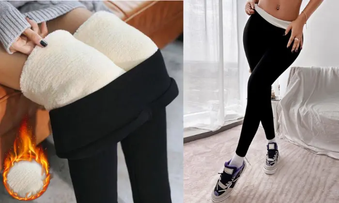 Thermal Velvet Leggings For Women – Warm & Stretchy 1