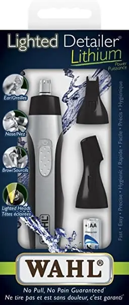Wahl Lithium-Ion Lighted Detail Trimmer – Precision Grooming Tool 1