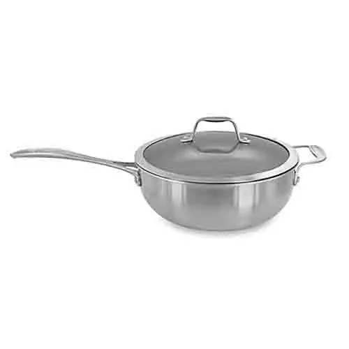 Zwilling Spirit 4.6-Quart Ceramic Nonstick Perfect Pan – 3-Ply Stainless Steel, Free Shipping 1
